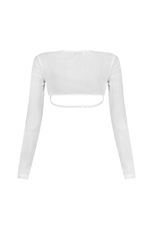 Wicked Games Mesh Bustier Top